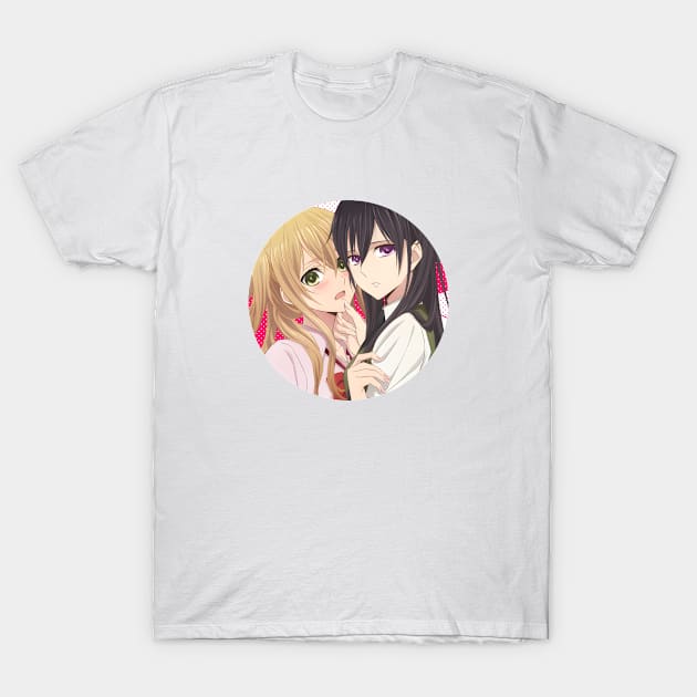 Citrus | Mei x Yuzu | Yuri Anime Manga | Girls Love シトラス T-Shirt by Everyday Inspiration